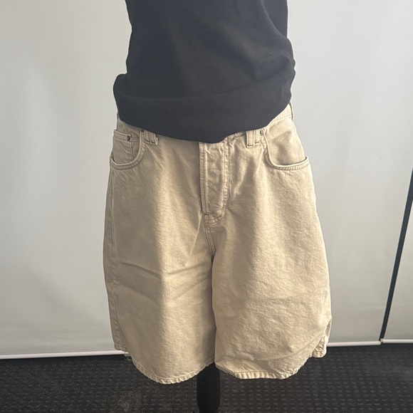 We The Free Beige Denim Shorts - Picture 2 of 6